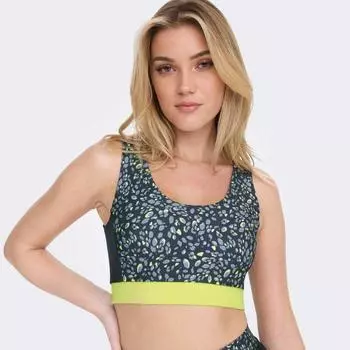 Спортивный бюстгальтер Onpeblo темно-синего цвета для женщин ONLY PLAY L