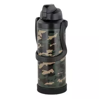 Спортивный Jag Bestco Double из нержавеющей стали с камуфляжным рисунком цвета хаки 3,0 л NQ-0145