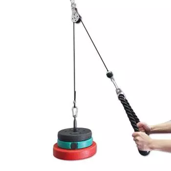 Спортивный кабель трос трос прочный стальной запасная часть для домашнего спортзала фитнес-кабель