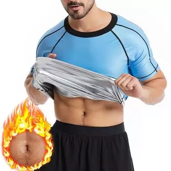 Спортивный костюм для мужчин, бег, спорт, фитнес, боди-корсет, корсет для похудения, бодибилдинг, коррекция фигуры, корректирующее белье S серый