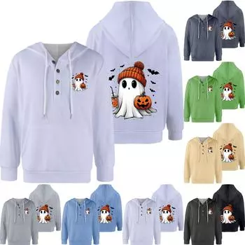 Спортивный костюм с капюшоном, унисекс, одежда для бега, пуловер с длинными рукавами, толстовка с капюшоном XL чёрный