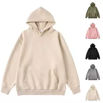 Спортивный костюм с капюшоном, унисекс, одежда для бега, пуловер с длинными рукавами, толстовка с капюшоном L армия зеленый