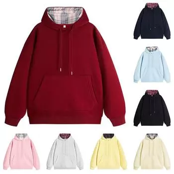 Спортивный костюм с капюшоном, унисекс, одежда для бега, пуловер с длинными рукавами, толстовка с капюшоном L бежевый