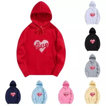 Спортивный костюм с капюшоном, унисекс, одежда для бега, пуловер с длинными рукавами, толстовка с капюшоном L чёрный