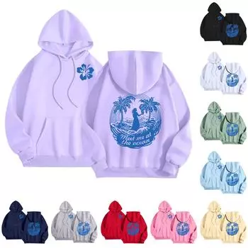 Спортивный костюм с капюшоном, унисекс, одежда для бега, пуловер с длинными рукавами, толстовка с капюшоном L чёрный