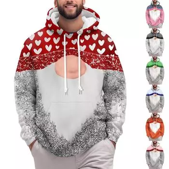 Спортивный костюм с капюшоном, унисекс, одежда для бега, пуловер с длинными рукавами, толстовка с капюшоном M синий