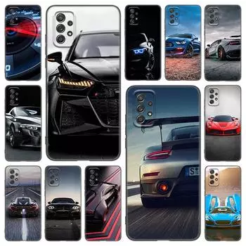 Спортивный крутой автомобильный чехол для телефона для Samsung Galaxy A21 A30 A50 A52 S A13 A22 A32 A33 A53 A73 5G A11 A12 A31 A51 A70 A71 A72, чехол Samsung A11