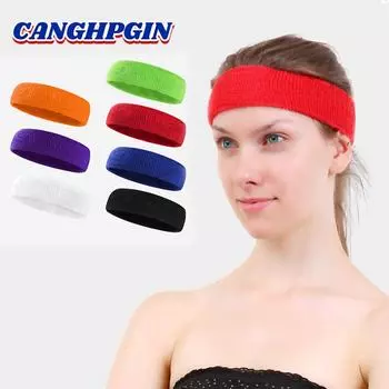 Спортивный пояс для защиты от пота, вязаное полотенце, теплая повязка для волос, баскетбол, фитнес, бег, йога, антиперспирантная лента синий