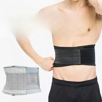 Спортивный пояс, фитнес, тяжелая атлетика, глубокие приседания, дышащая поддержка ленты в форме рыбы, компрессионная защита талии Защита талии M чёрный