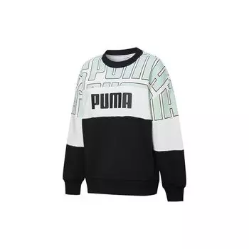 Спортивный пуловер с принтом логотипа Puma Aop, женские топы, светло-зеленый 598241-32 M