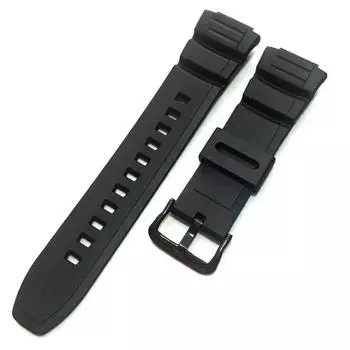 Спортивный резиновый ремешок, мягкий ремешок для часов Casio MCW-110H 100 W-S220 HDD-S100 5434, аксессуары для часов