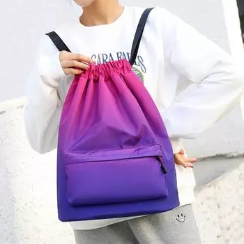 Спортивный рюкзак с мячом на открытом воздухе, сумка на шнурке, водонепроницаемая карманная сумка для кемпинга, портативная сумка для хранения баскетбольного мяча большой вместимости CHINA