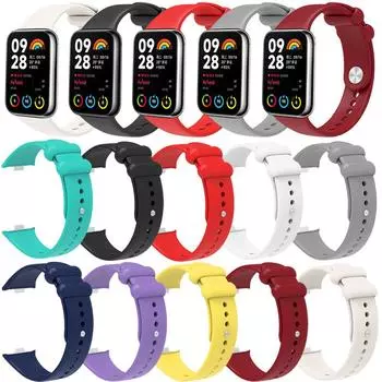 Спортивный силиконовый ремешок для Mi Band 8 Pro, сменный ремешок для умных часов, браслет для Xiaomi Mi Band 8 Pro, аксессуары для браслетов