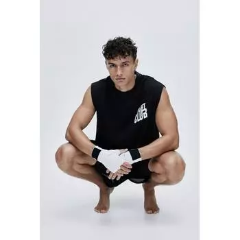 Спортивный топ без рукавов HM свободного кроя dryMove черный figHt Club S