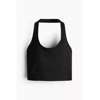 Спортивный топ HM DryMove Halterneck, черный
