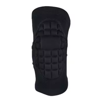 Спортивный защитный наколенник из мягкой губки, дышащий, поддерживающий наколенник для бега, черный