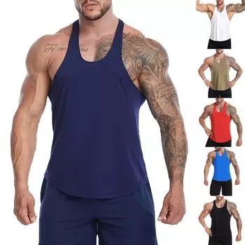 Спортивный жилет, мужской облегающий костюм для фитнеса без рукавов, быстросохнущий жилет для баскетбола, бега, йоги XL