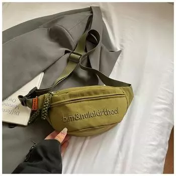 Sports crossbody cycling breast bag women s new fanny pack women s trendy niche shoulder bag trendy brand small satchel