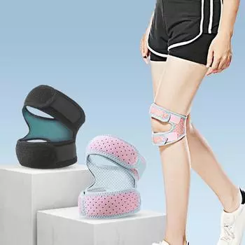 Sports Patella Brace Adjustable Strap Kneepads Knee Support Pad Protective Gear Basketball Volleyball Protector