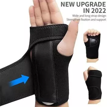 Sports Splint Sprains Arthritis Band Belt Carpal Tunnel Hands Wrist Support Brace Strap