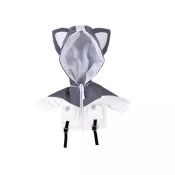 Sportswear Ob11 Clothing Casual Wear Doll Coat Fashion Doll Reflective Jacket Girl Toy White coat