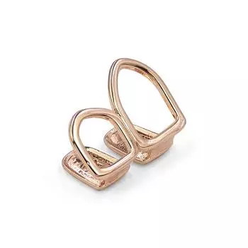 Способный хип-хоп полые двойные зубы панк позолоченные зубные колпачки звезда любовь брекеты украшение аксессуар для женщин мужчин