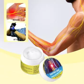 Способствует сну. Успокаивающий крем с магнием расслабляет нервы, снимает стресс, увлажняет и питает кожу. One Size жёлтый