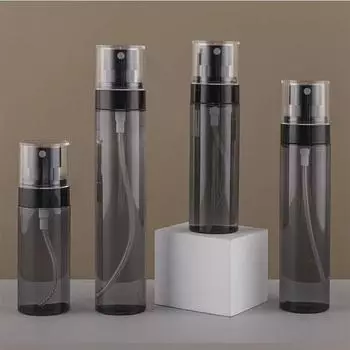 Spot 100 мл/300 мл/500 мл Черный солнцезащитный спрей-флакон с цветным дозатором для мыла для рук и геля для душа