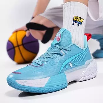 Spot blitz 9 actual combat mesh basketball shoes men s new sonic 2 cushioning and wear-resistant sound professional sports shoes 36