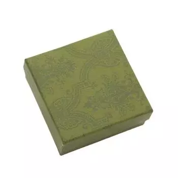 Spot Guqi зеленая шкатулка для украшений Tiandi крышка упаковочная коробка ожерелье браслет серьги шкатулка для украшений