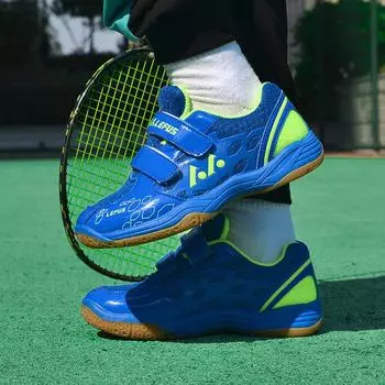 Spot middle and older children s badminton shoes mesh children s casual sports shoes men s and women s sports shoes breathable fitness shoes 28