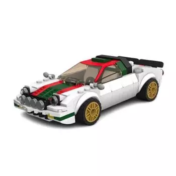 Spot small particles MOC car brand sports car model creative DIY toy building block model ornaments gift PDF Guide by Email