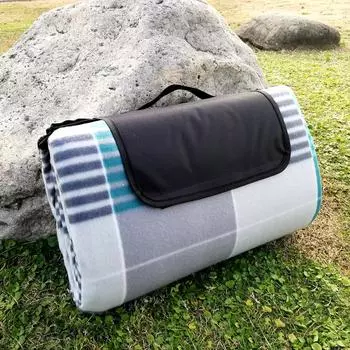 Spot Suede Thickened Outdoor Picnic & Beach Mat, Moisture-Proof Camping Tent Mat