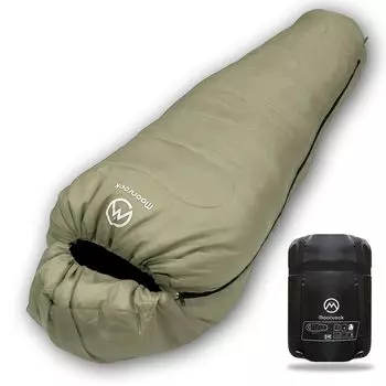 Спящая спящая мумия антибактериальная минимальная рабочая температура спецификация [Moonrock] сумка, сумка, тип, компактная, моющаяся, характеристики, -15 бежевый