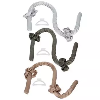 Спящий инструмент для завивки волос без нагревания бигуди для волос без нагревания повязка на голову Gray