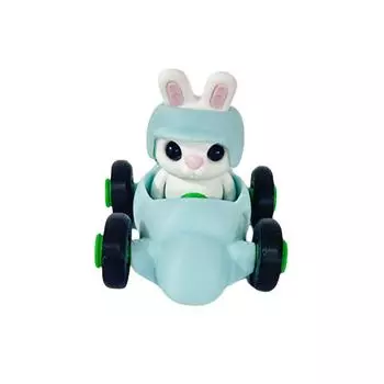 Спящий кролик, управляющий украшением, интересное украшение для рабочего стола One Size синий