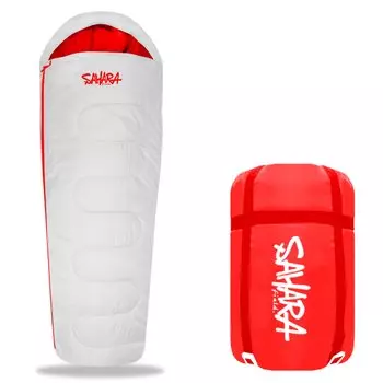 Спящий спальный гибридный использование предельная температура градусов [FieldSAHARA] мешок, мешок, тип, зима, пух, -25 (белый)