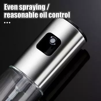 Spray Bottle ABS Press Type Kitchen Home Air Fryer Olive Oil Spray Sprayer Barbecue Spray Bottle