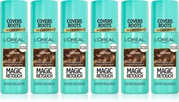 Spray Instantan Effaceur De Racines Brown Teinte TU прозрачный