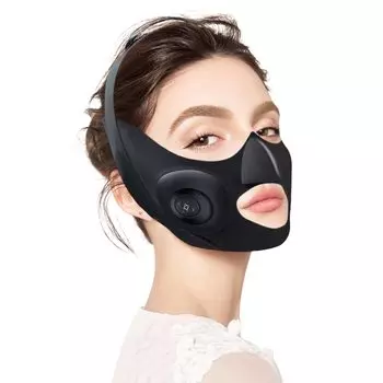 Spre kayou EMS Facial Beauty Face Sauna V Home Beauty V Face USB High Пульт дистанционного управления в комплекте Устройство, Пояс, Маска, Лицо, Салон, Пояс, Перезаряжаемый, чёрный