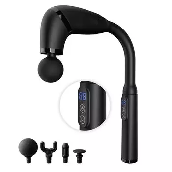 Spre kayou Fascia Release Gun Fascia Gun to the back 22 levels of strong 3 modes 10mm amplitude 3500 LCD display Handy gun quick charging Large