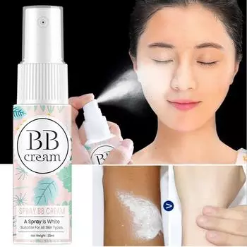 Спрей Bb Cream Увлажняющий покров Дефекты ровного цвета кожи Дышащий крем-спрей Bb