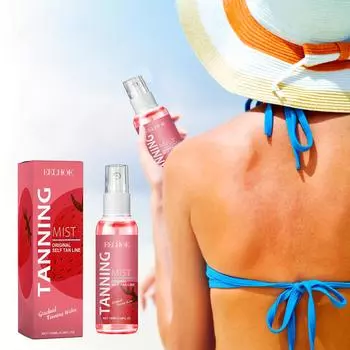 Спрей для чернения клубники нежно увлажняет кожу, не подвергается воздействию солнечных лучей и на длительное время подходит для кожи черно-медного и пшеничного цвета. 100ml