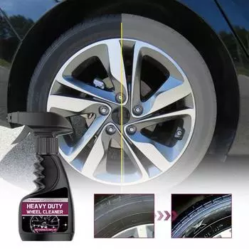 Спрей для чистки колес 100 мл, долговечный спрей для чистки колес и шин, инструменты для чистки автомобильных шин, полировка, детализация обода и шин автомобиля CHINA
