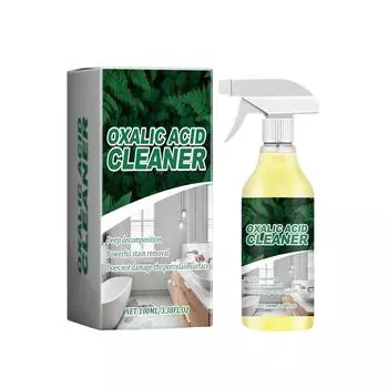 Спрей для чистки унитаза в ванной комнате Мощное удаление стойких желтых пятен от мочи Дезинфекция Устранение неприятных запахов Чистка унитаза 100 мл One Size