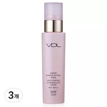 Спрей для фиксации макияжа VDL Expert, 60 мл, 3 шт.