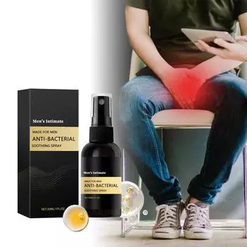 Спрей для интимных частей тела мужчин эффективно подавляет и подходит для постоянного использования для здоровья интимных частей тела.30 мл