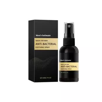 Спрей для интимных частей тела мужчин эффективно подавляет и подходит для постоянного использования для здоровья интимных частей тела.30 мл One Size