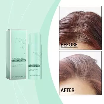 Спрей для объема волос, Волшебный спрей для сухих волос без спрея и спрея, Освежающий спрей для быстрого объема волос, длительный освежающий спрей, Спрей для придания объема 100 мл One Size