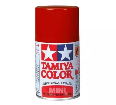 Спрей для поликарбоната Tamiya Frost Red Model Paint 86037 PS-37